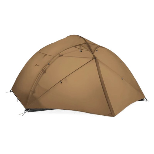 Палатка трехместная 3F Ul Gear QingKong 3 15D 3 season, коричневый